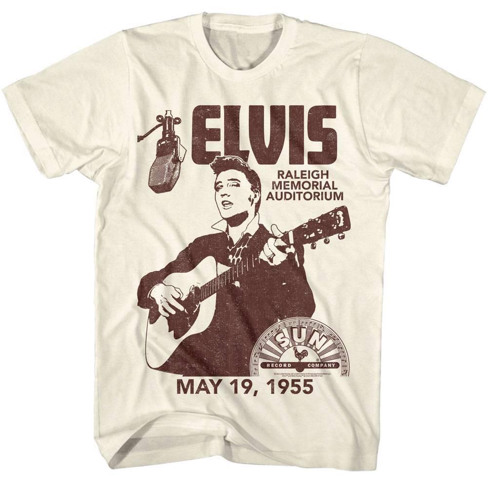 Elvis Presley Raleigh Memorial Auditorium Unisex T Shirt